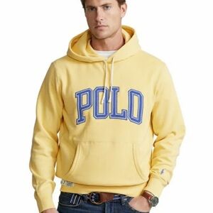 Polo Ralph Lauren Light Yellow Hoodie Men’s Size L
